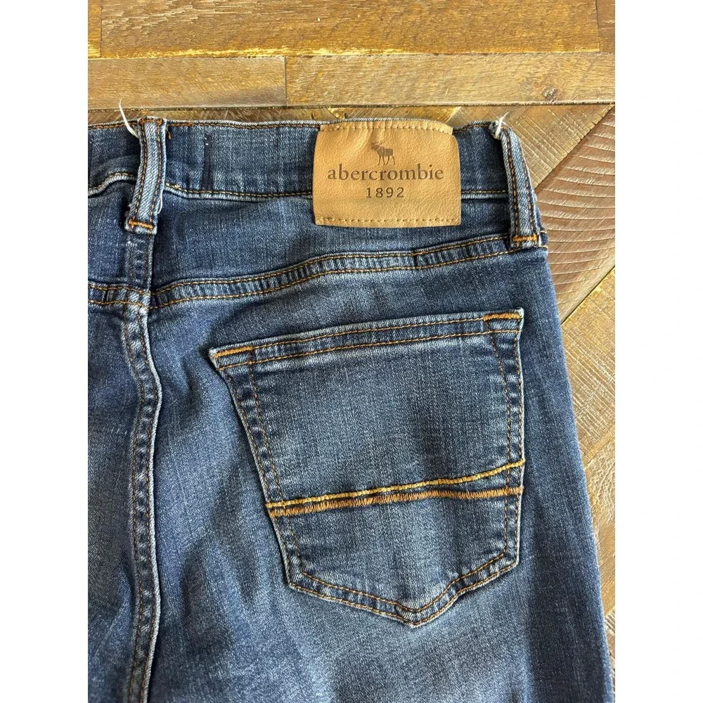 Abercrombie Kids Skinny Jeans Medium Wash Blue Denim Size 11/12